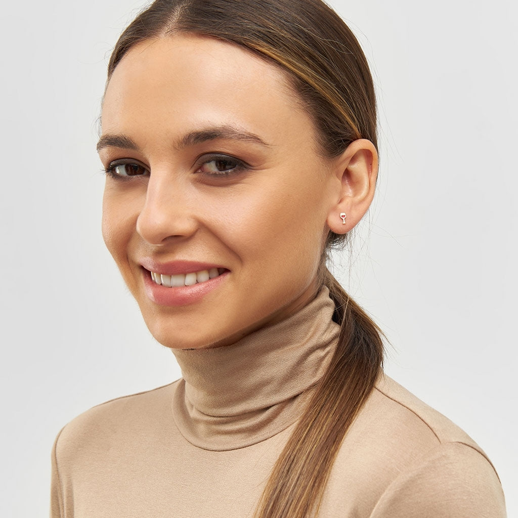 LULU Copenhagen Friday earring 1 pcs Ear stud, 1 pcs Gold plated