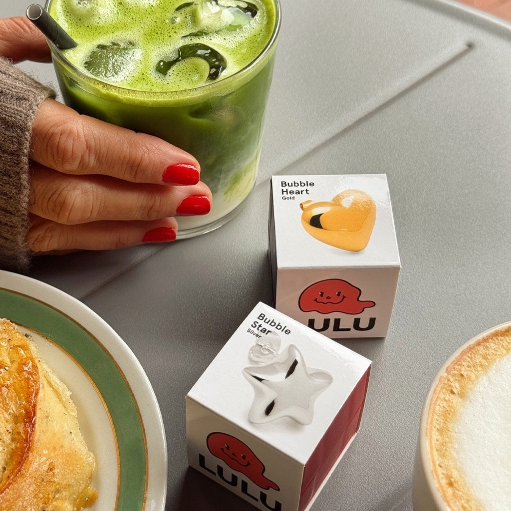 LULU Copenhagen Gift Collection, Bubble Love Gift Collection Gold plated