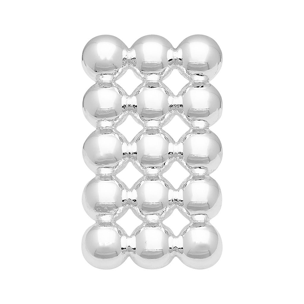 LULU Copenhagen Glamour earring 1 pcs Ear stud, 1 pcs Silver Plated