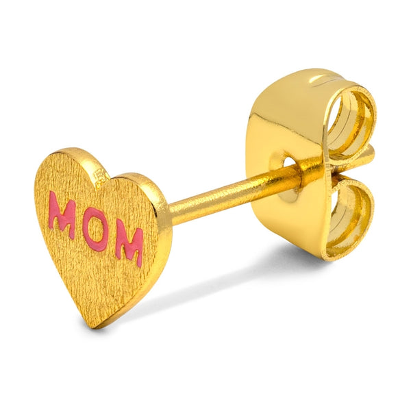 mom dad alphabet gold earrings custom| Alibaba.com