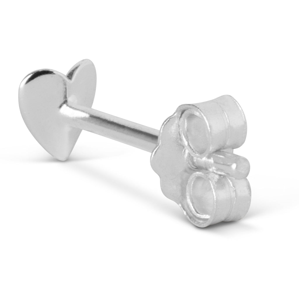 LULU Copenhagen Heart Wings earring 1 pcs Ear stud, 1 pcs Silver
