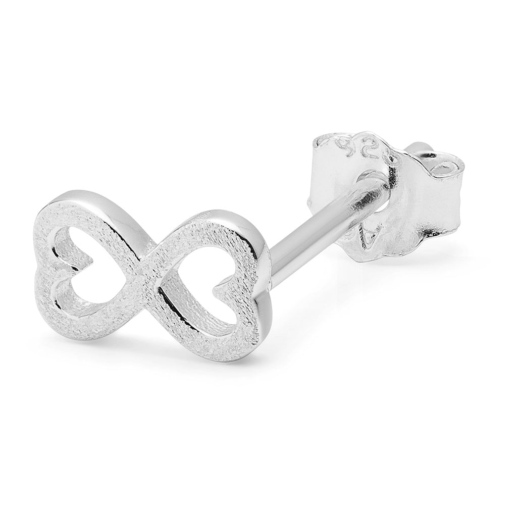 LULU Copenhagen Infinite Love earring 1 pcs Ear stud, 1 pcs Silver
