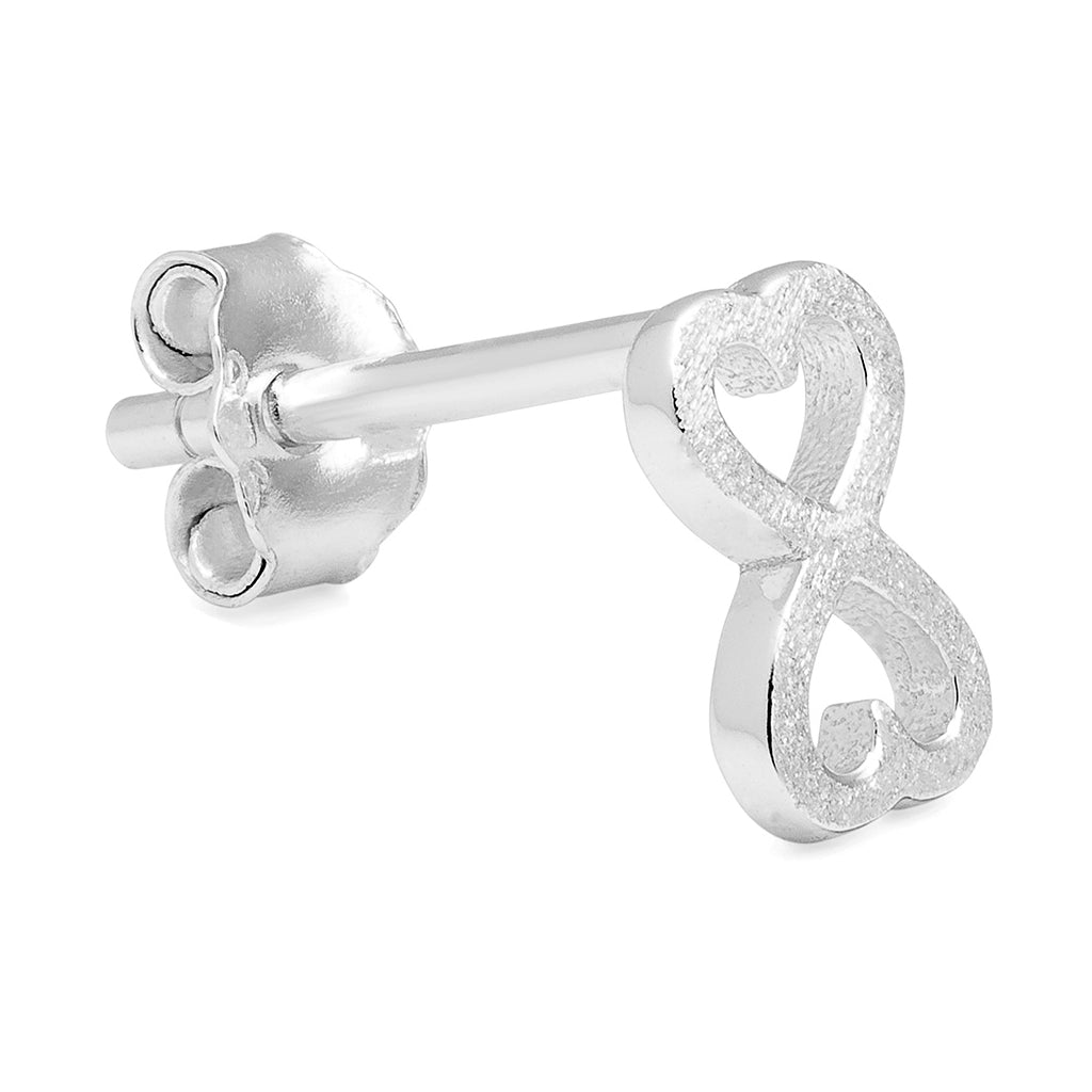 LULU Copenhagen Infinite Love earring 1 pcs Ear stud, 1 pcs Silver
