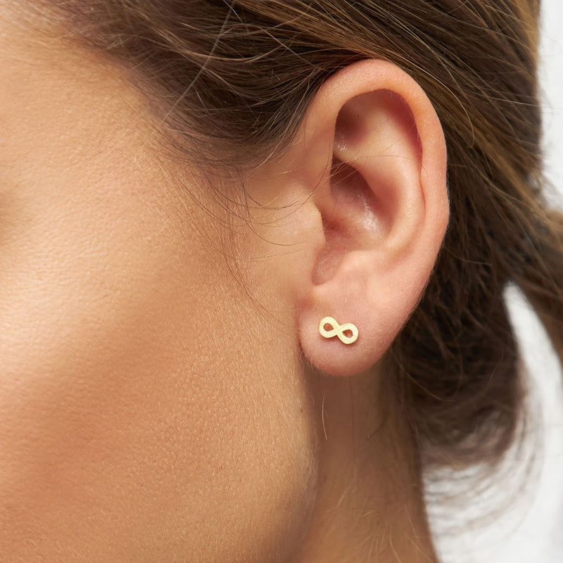 Twin Infinity Diamond Drop Earrings | Classy And Alluring | CaratLane