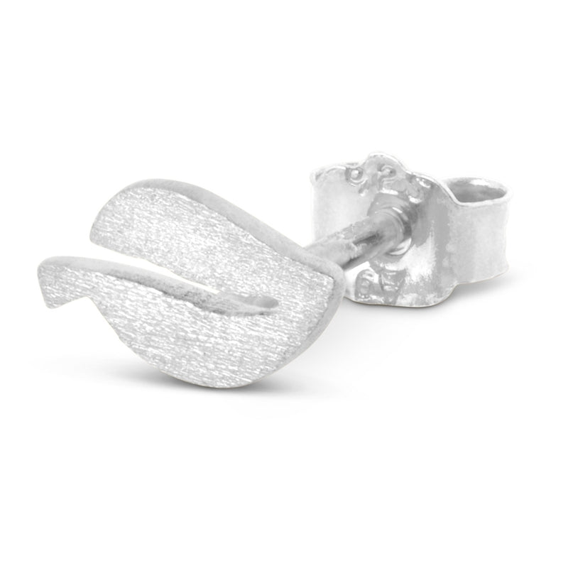 LULU Copenhagen Leaf 1 pcs Ear stud, 1 pcs Silver