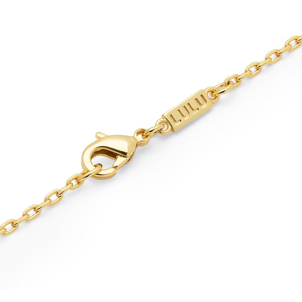 LULU Copenhagen Lemon Heart Necklace Necklaces Gold plated