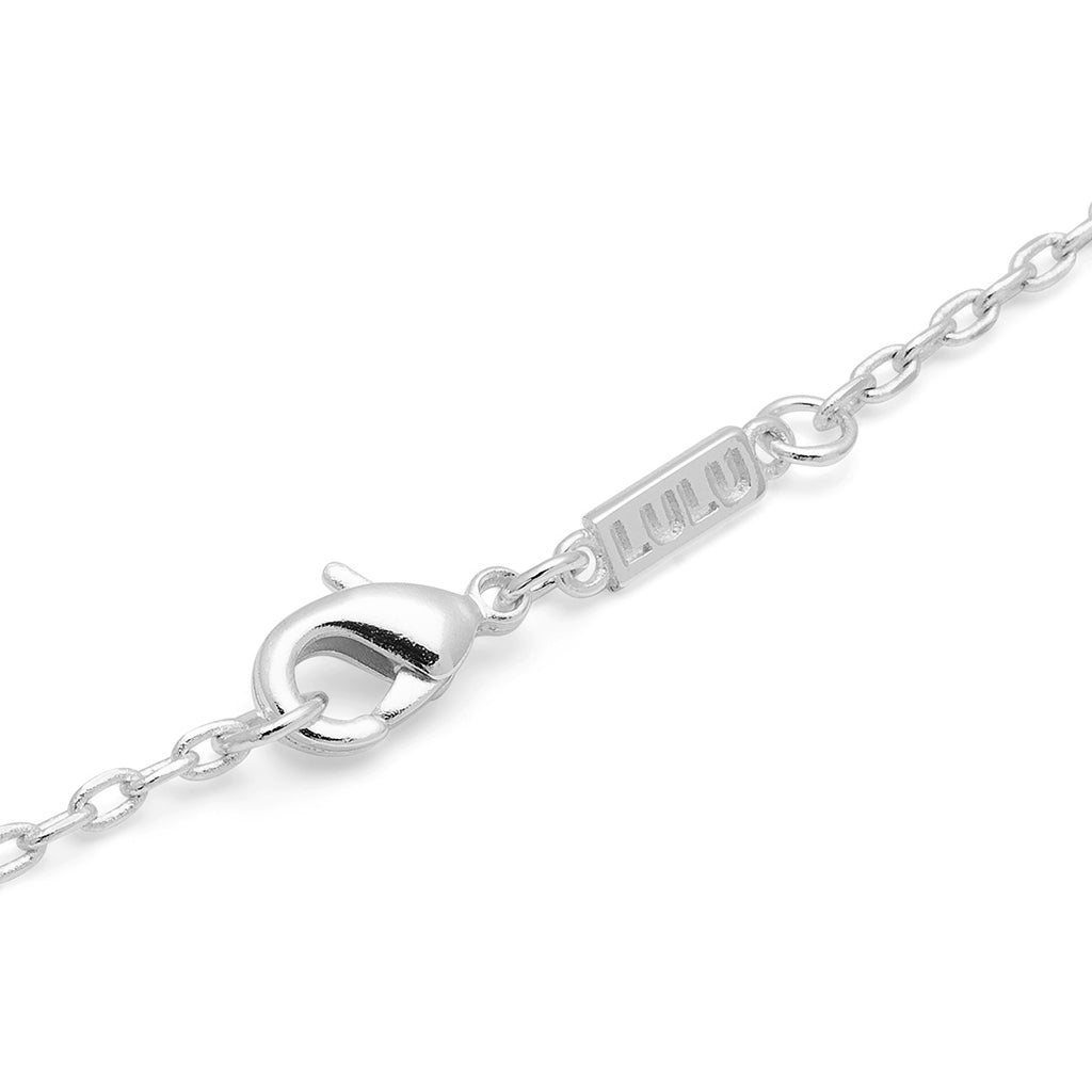 LULU Copenhagen Lemon Heart Necklace Necklaces Silver Plated