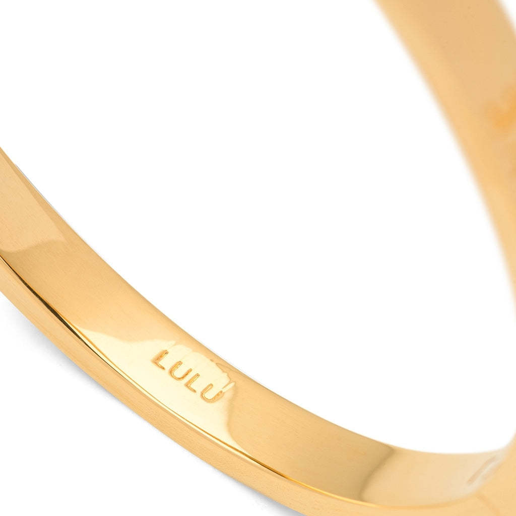 【新品未使用】Chieko+ チエコプラス Lulu bangle ゴールド LULU Copenhagen-Love & Cake Bangle - Gold Plated-{StyleType