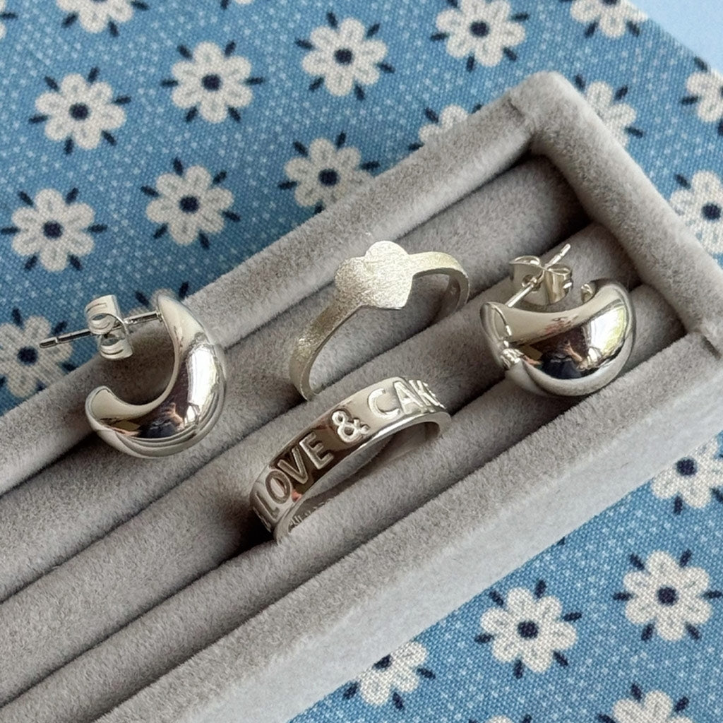 LULU Copenhagen Love & Cake Ring - silver Rings Silver