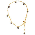 Love U Bracelet gold plated - Cocoa Powder