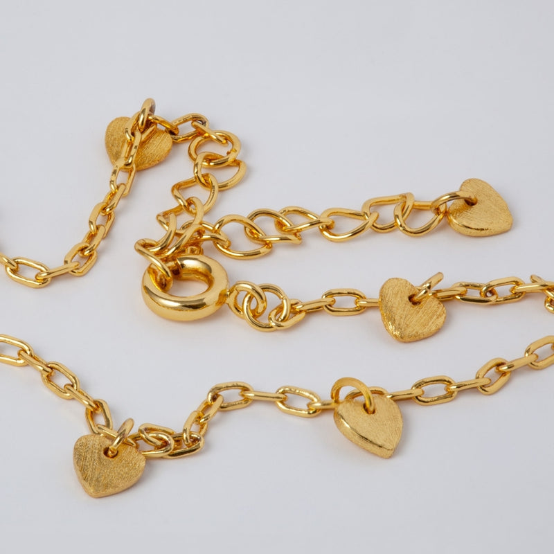 LULU Copenhagen Love U Bracelet gold plated Bracelets Gold