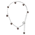 Love U Bracelet silver plated - Cocoa Powder