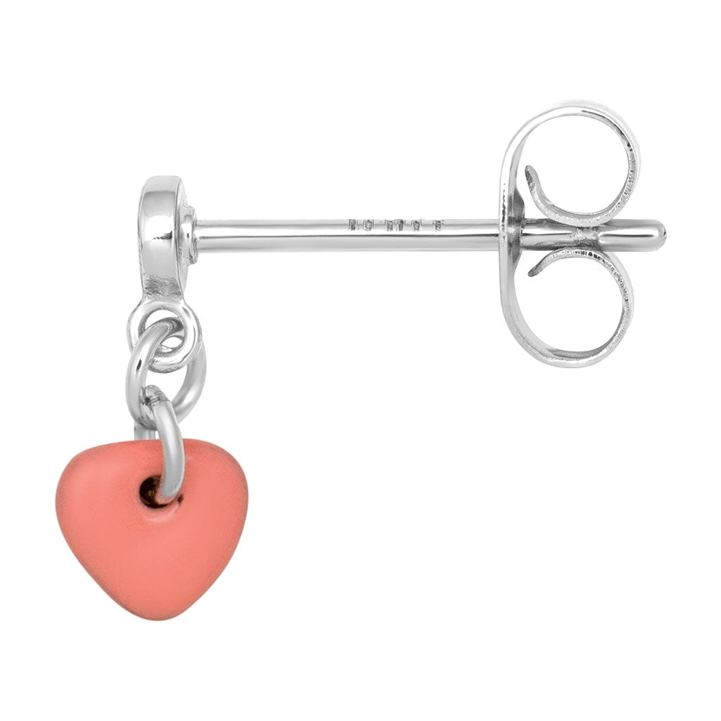 LULU Copenhagen Love U Dangling earring 1 pcs Ear stud, 1 pcs Burnt Coral