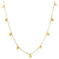 Love U Necklace gold plated - Gold