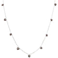 Love U Necklace silver plated - Cocoa Powder