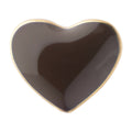 Love U earring 1 pcs - Cocoa Powder