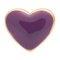 Love U earring 1 pcs - Purple Harvest