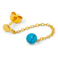 Natural Stone Chain 1 pcs - Turquoise