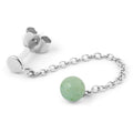 Natural Stone Chain 1 pcs - Light Green