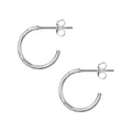 Non Hoops Small pair - Silver