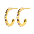 OMG Hoops Small pair gold plated