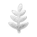 Olive Branch earring 1 pcs - Silver Plated