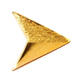 Paper Plane 1 pcs - Gold plated