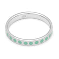 Pattern Ring silver - Mint