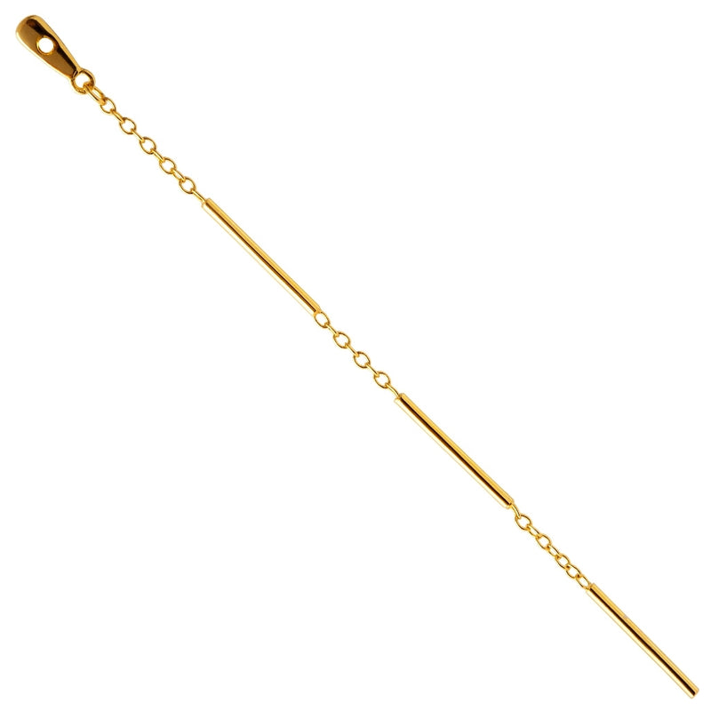LULU Copenhagen Pin & Chain Add-on 1 pcs Behind Earring Gold plated
