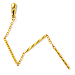 LULU Copenhagen Pin & Chain Add-on 1 pcs Behind Earring Gold plated