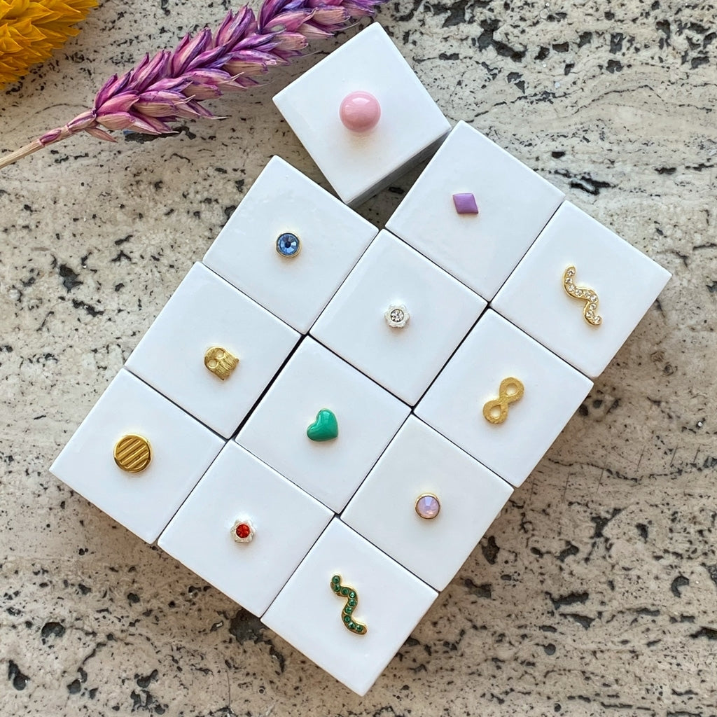 LULU Copenhagen Snaky earring 1 pcs silver plated Ear stud, 1 pcs