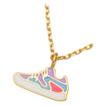 Sneaker One Necklace - Gold plated