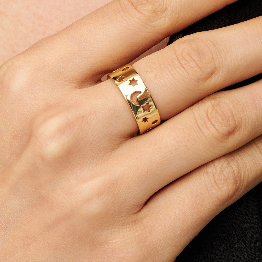 LULU Copenhagen Stardust Ring Rings