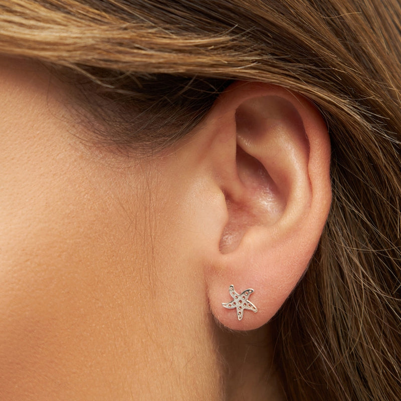 LULU Copenhagen Starfish 1 pcs Ear stud, 1 pcs Silver