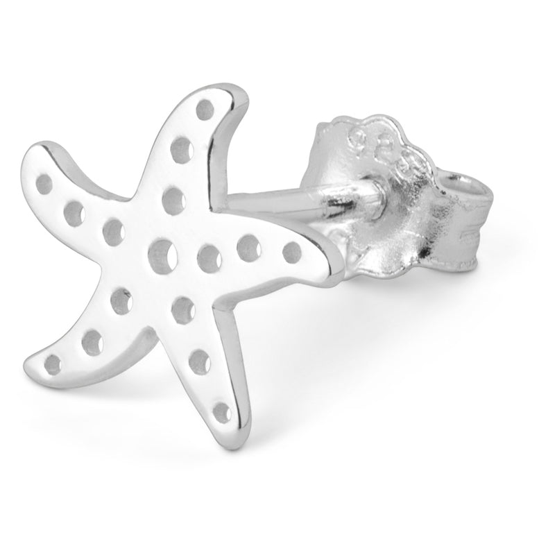 LULU Copenhagen Starfish 1 pcs Ear stud, 1 pcs Silver