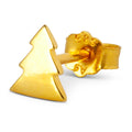 The Tree earring 1 pcs - Gold plated