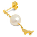 Wild Horse Pearl 1 pcs gold plated - Gold plated