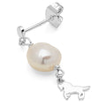 Wild Horse Pearl 1 pcs silver plated - Silver
