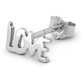 Word - Love 1 pcs - Silver