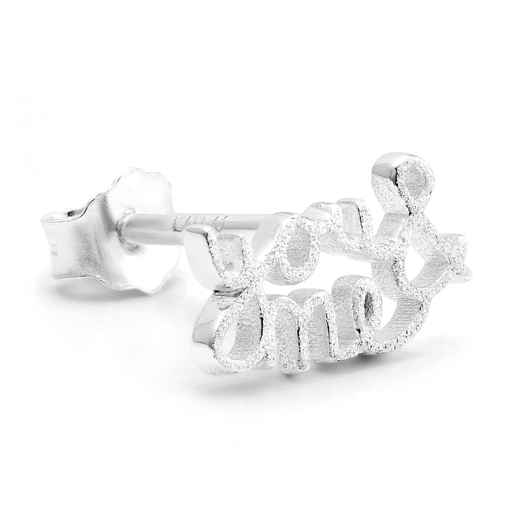 LULU Copenhagen You&Me earring 1 pcs Ear stud, 1 pcs Silver