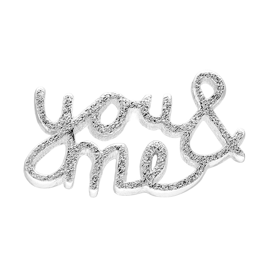 LULU Copenhagen You&Me earring 1 pcs Ear stud, 1 pcs Silver