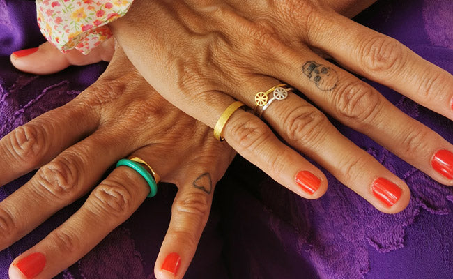 LULU Copenhagen-Word Mom earring 1 pcs-{StyleType}-{StyleColorName