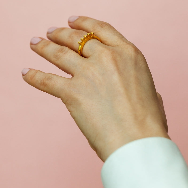 BLINK RING - Gold plated