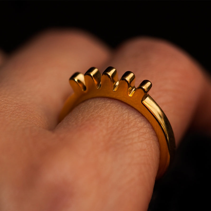 BLINK RING - Gold plated