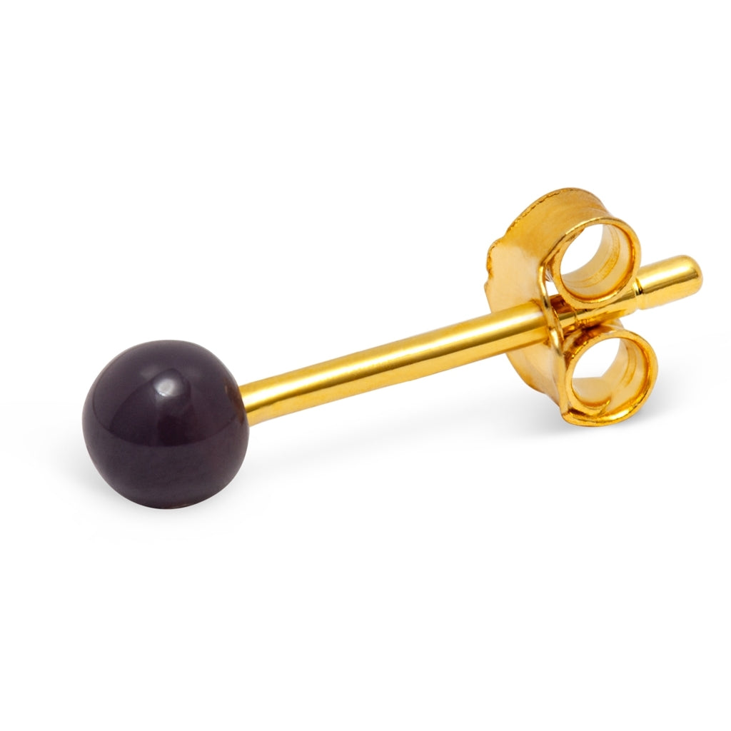 LULU Copenhagen Color Ball earring 1 pcs Ear stud, 1 pcs Inkwell