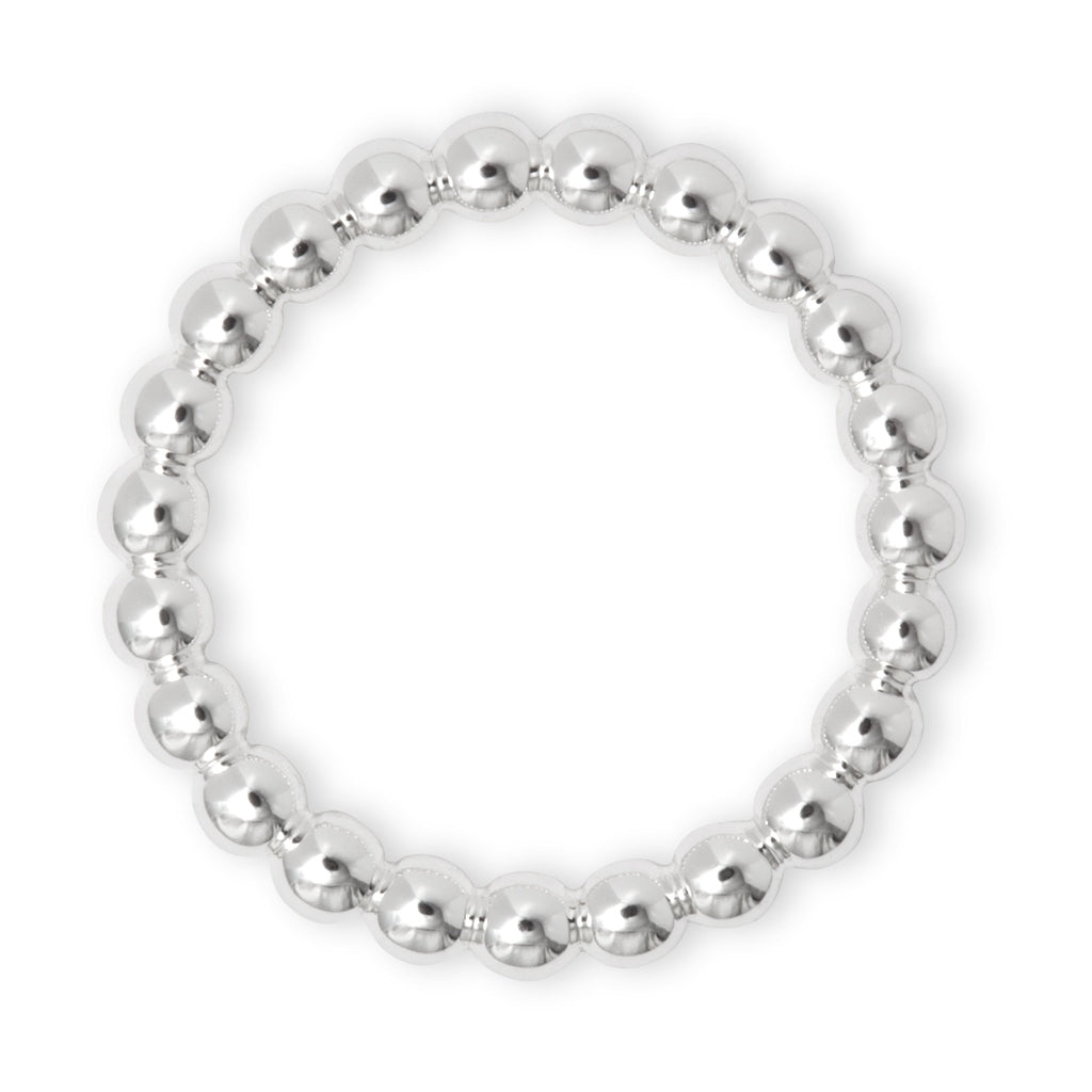 LULU Copenhagen Color Ball Ring Rings Silver