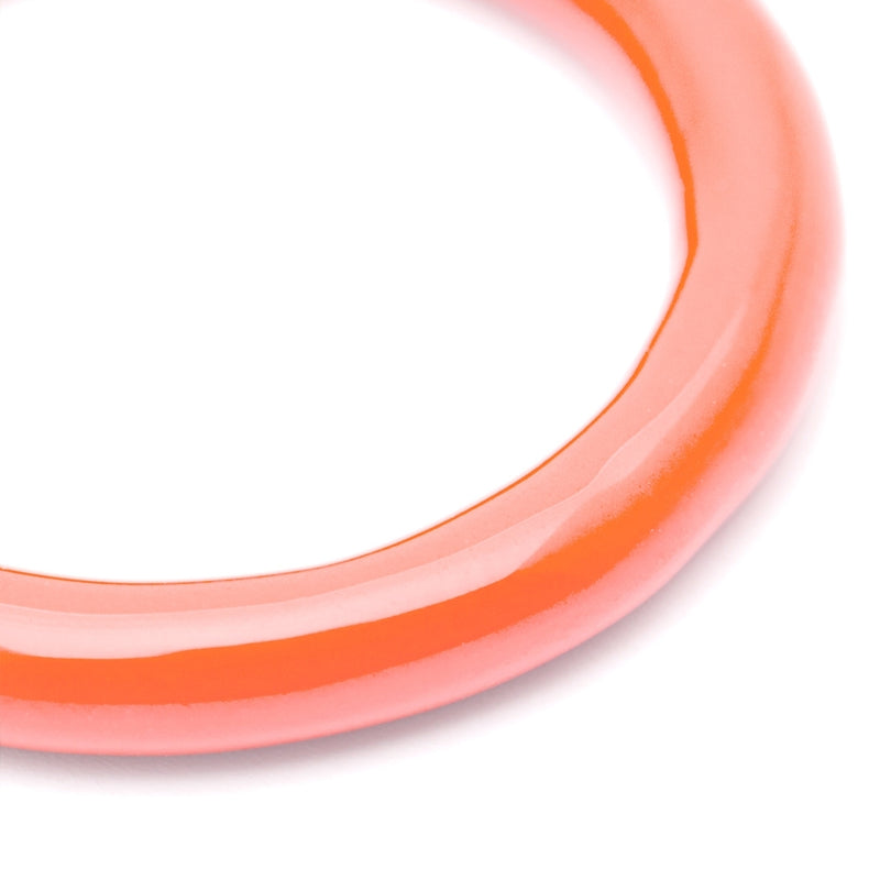 LULU Copenhagen Color Ring Rings Orange/Coral