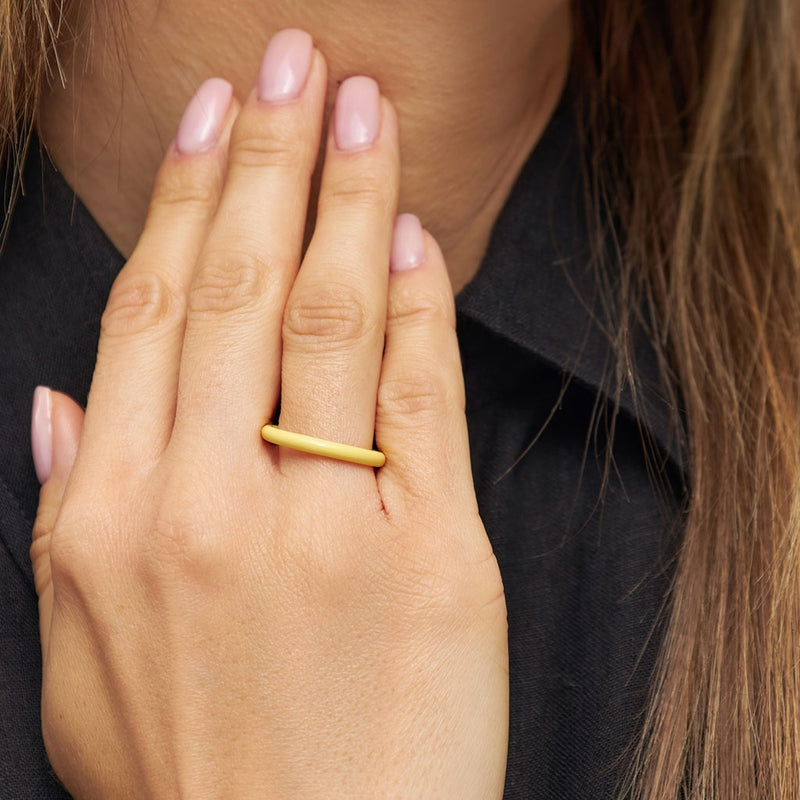 Yellow colour ring cheap