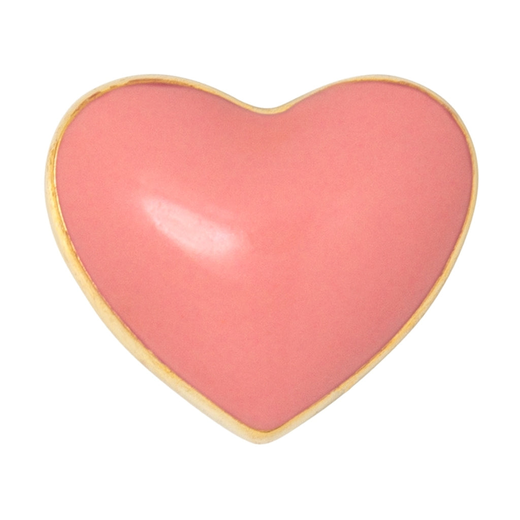 LULU Copenhagen Love U earring 1 pcs Ear stud, 1 pcs Burnt Coral