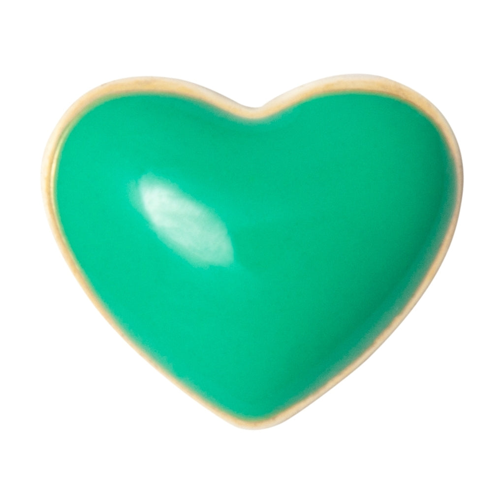 LULU Copenhagen Love U earring 1 pcs Ear stud, 1 pcs Light Green